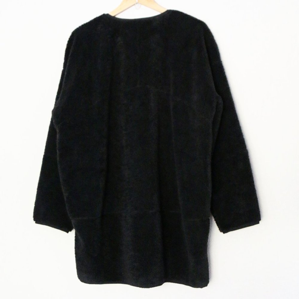NEW Lululemon Collarless Textured Fleece Full Zip 14 Jacket Coat Longline $198 - Picture 12 of 16